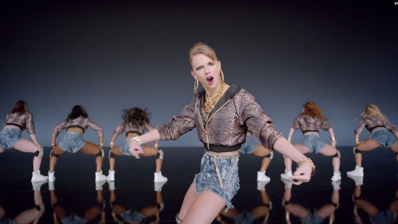 Illustration for article titled This week we’re barely putting up with Taylor Swift’s “Shake It Off”